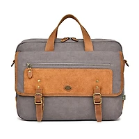 TSD Brand Valley Oak Briefcase