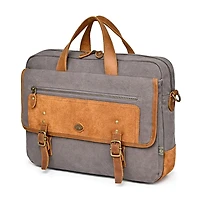 TSD Brand Valley Oak Briefcase