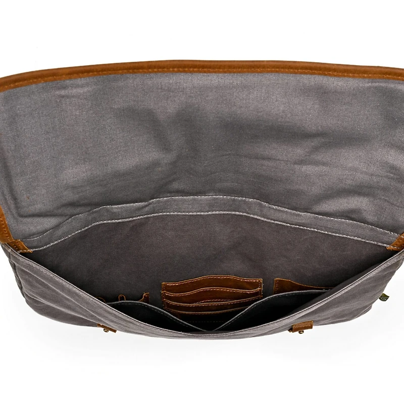 TSD Brand Valley Oak Briefcase