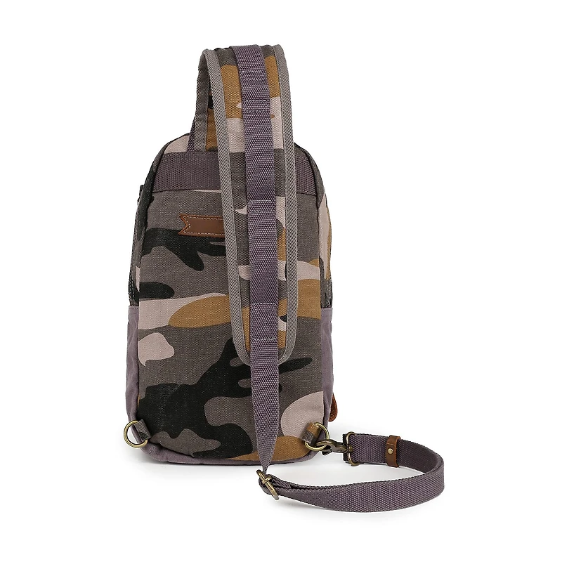 TSD Brand Mountain Leaf Crossbody Bag