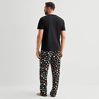 Mixit Unisex Adult Crew Neck Short Sleeve 2-pc. Pajama Set