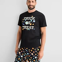 Mixit Unisex Adult Crew Neck Short Sleeve 2-pc. Pajama Set