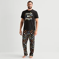 Mixit Unisex Adult Crew Neck Short Sleeve 2-pc. Pajama Set