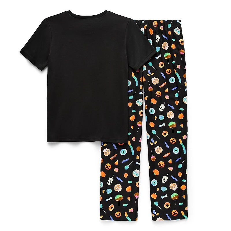 Mixit Little & Big Kid Unisex Crew Neck Short Sleeve 2-pc. Pajama Set