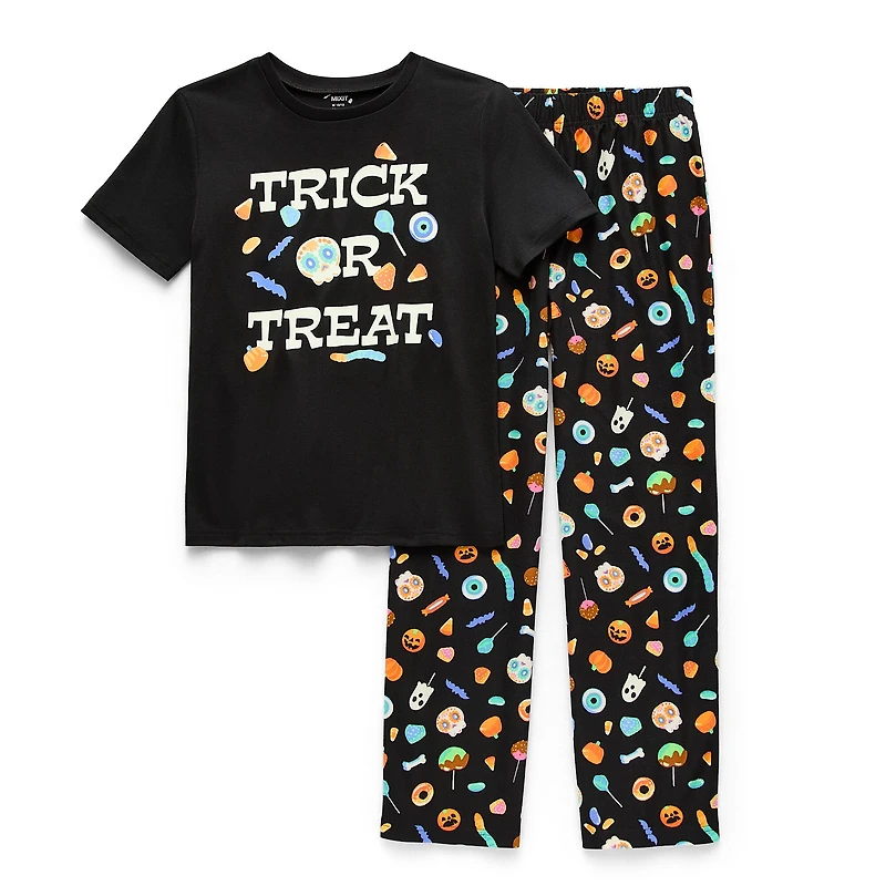 Mixit Little & Big Kid Unisex Crew Neck Short Sleeve 2-pc. Pajama Set