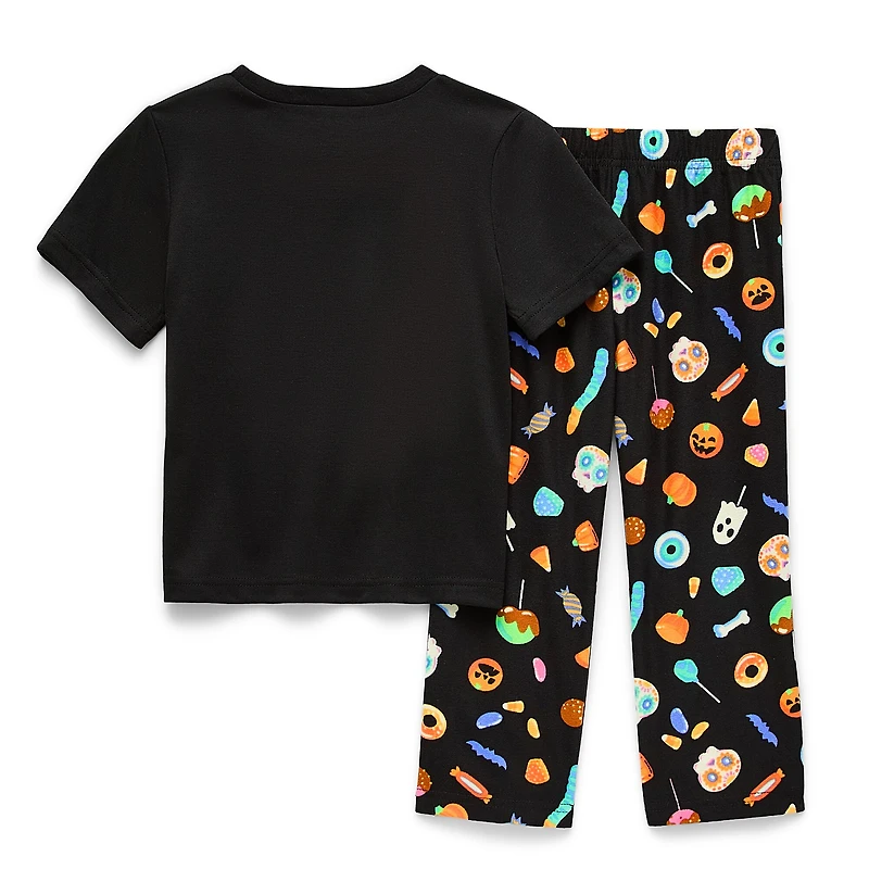 Mixit Toddler Unisex Crew Neck Short Sleeve 2-pc. Pajama Set