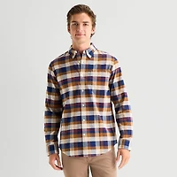 St. John's Bay Mens Long Sleeve Classic Fit Button-Down Shirt