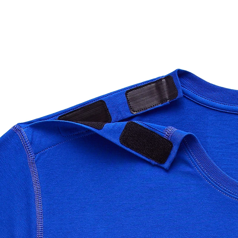 St. John's Bay Super Soft Mens Easy-on + Easy-off Crew Neck Short Sleeve Adaptive Big and Tall T-Shirt