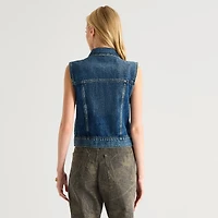 Arizona Womens Juniors Sleeveless Vest