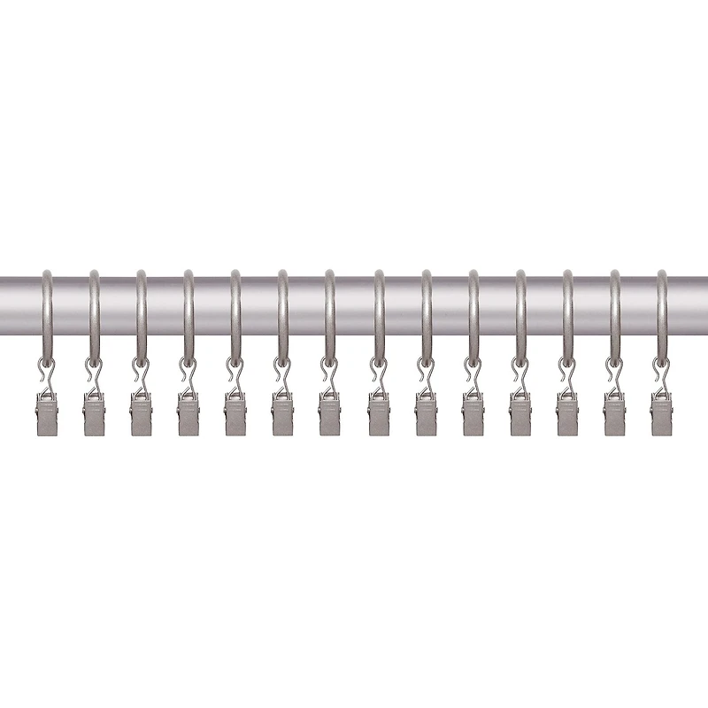 Kenney 1.25" 14-pc. Curtain Rings