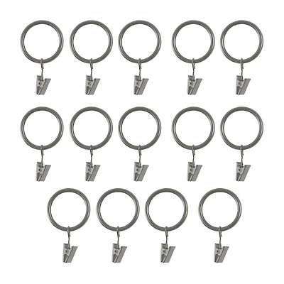 Kenney 1.25" 14-pc. Curtain Rings