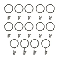Kenney 1.25" 14-pc. Curtain Rings