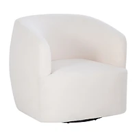 Sutton Sherpa Swivel Chair