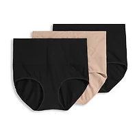 Skimmies® Cotton Stretch 360° Tummy Smoothing Brief - 3 Pack 4854