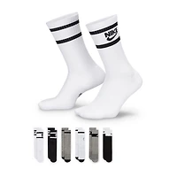 Nike Little & Big Kid Unisex 6 Pair Crew Socks