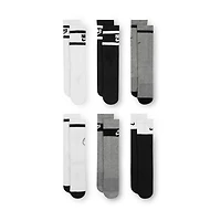 Nike Little & Big Kid Unisex 6 Pair Crew Socks