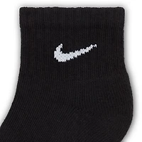 Nike Little & Big Kid Unisex 6 Pair Quarter Ankle Socks