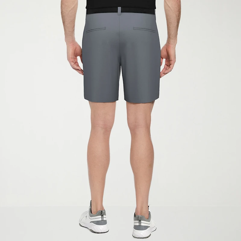 PGA TOUR Mens 8" Mid Rise Moisture Wicking Golf Short