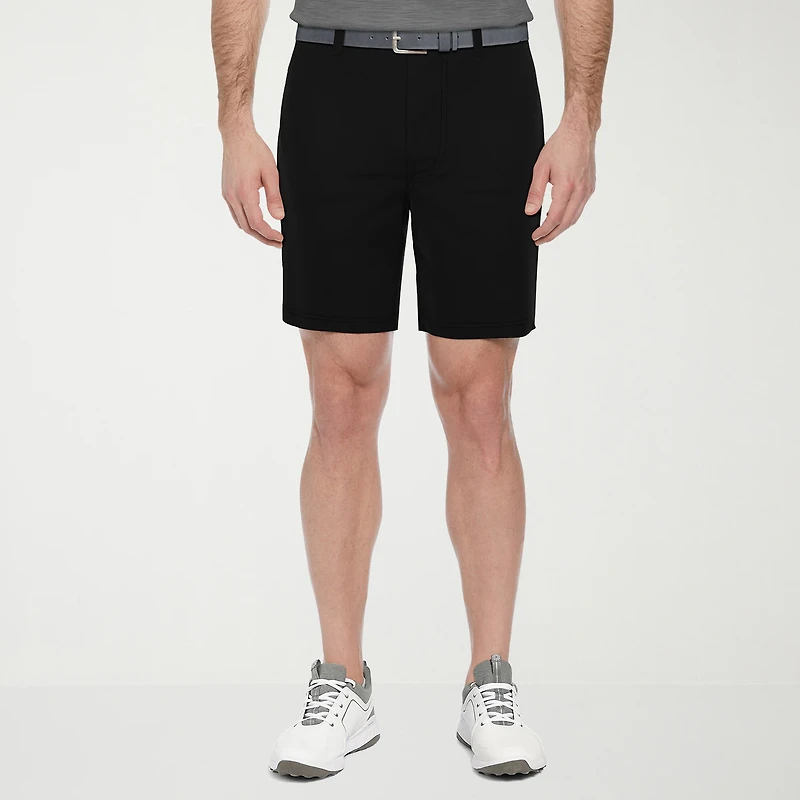 PGA TOUR Mens 8" Mid Rise Moisture Wicking Golf Short