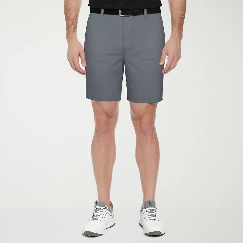 PGA TOUR Mens 8" Mid Rise Moisture Wicking Golf Short