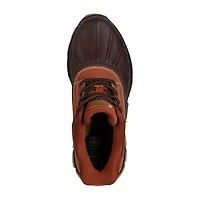 Skechers Hands Free Slip-Ins Mens John Deere Swamper Duck Waterproof Slip Resistant Flat Heel Rain Boots