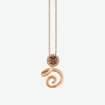 Le Vian Grand Sample Sale Le Vian Grand Sample Sale Limited Quantities! Womens / CT. T.W. Natural Champagne Diamond 14K Gold 18 Inch Pendant Necklace