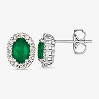Le Vian Grand Sample Sale Le Vian Grand Sample Sale Limited Quantities! 1/4 CT. T.W. Genuine Green Emerald 14K Gold 9mm Oval Stud Earrings