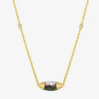 Le Vian Grand Sample Sale Le Vian Grand Sample Sale Limited Quantities! Womens Diamond Accent Genuine Blue Chalcedony 14K Gold 18 Inch Pendant Necklace