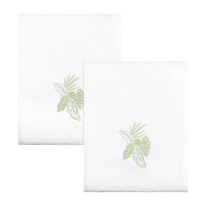 IZOD Reef 2-pc. Leaf Bath Towel