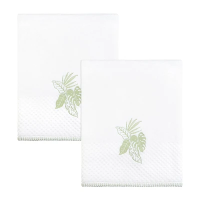 IZOD Reef 2-pc. Leaf Bath Towel
