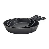 Smith & Clark 3-pc. Cast Iron Frying Pan