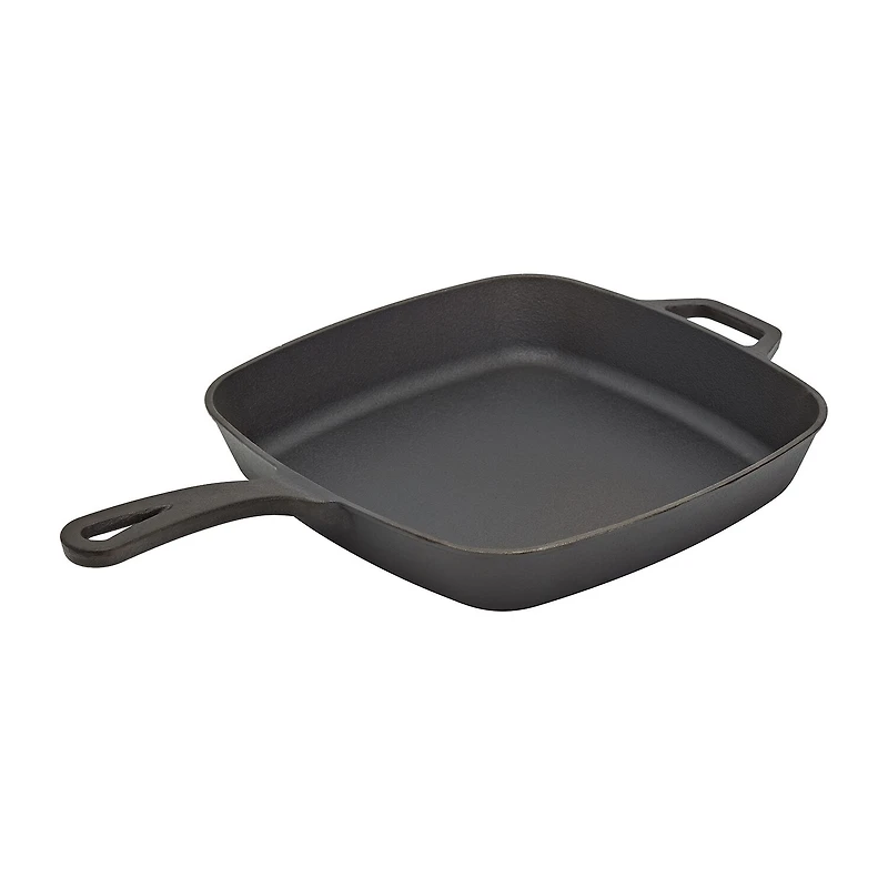 Smith & Clark Cast Iron 11" Frying Pan with Assist Handle