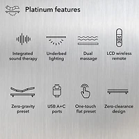 Baselogic Platinum 15.25" Adjustable Bed Frame Base