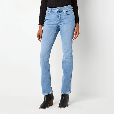 St. John's Bay Womens Mid Rise Bootcut Jean