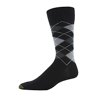 Gold Toe Campbell Mens 6 Pair Big and Tall Crew Socks