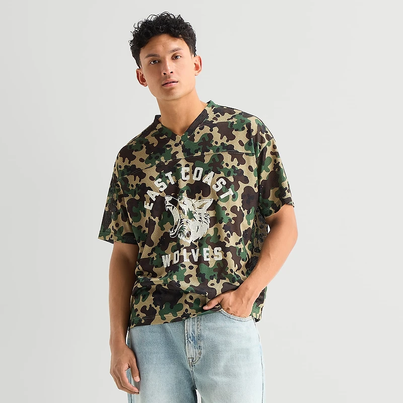 Arizona Mens V Neck Short Sleeve Jersey