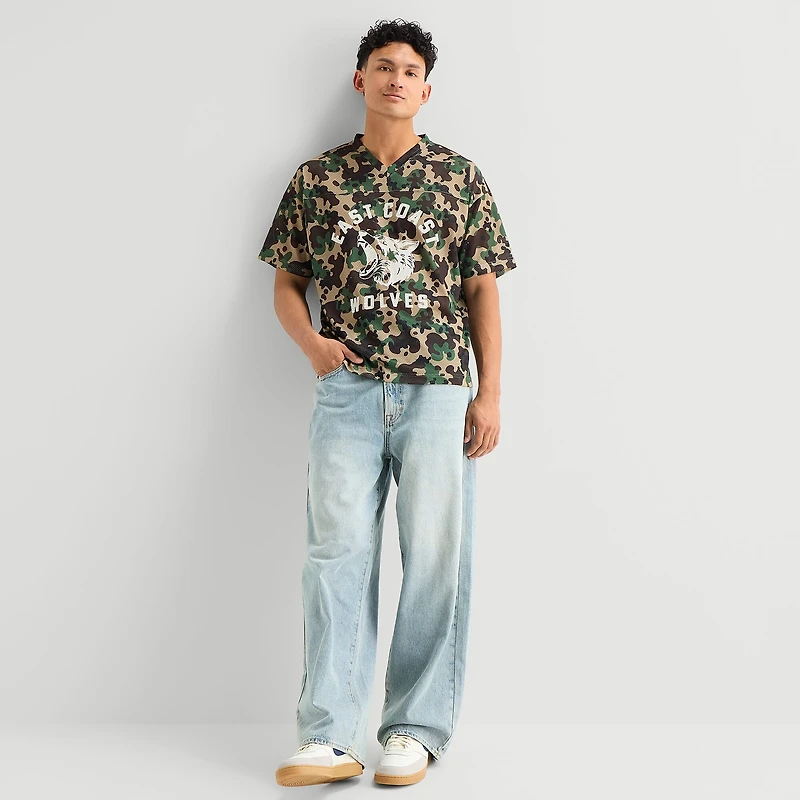 Arizona Mens V Neck Short Sleeve Jersey