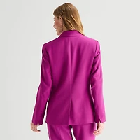 Black Label by Evan-Picone Womens Classic Fit Suit Jacket