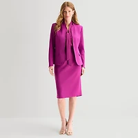 Black Label by Evan-Picone Womens Classic Fit Suit Jacket