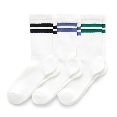 Thereabouts Little & Big Kid Boys 3 Pair Crew Socks