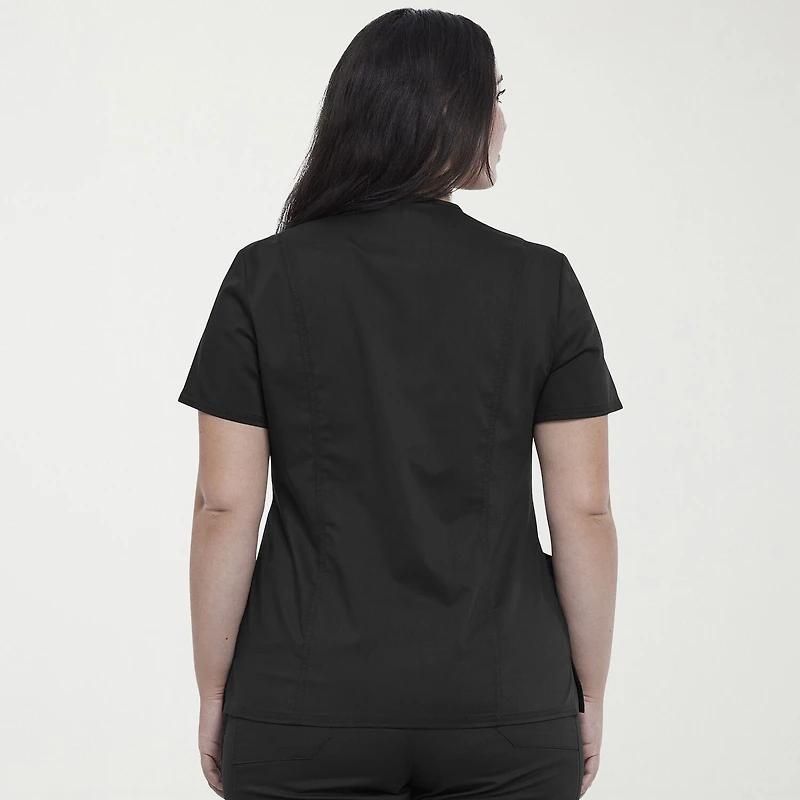 Cherokee Womens V Neck Short Sleeve Scrub Top