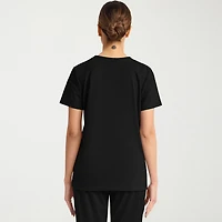 Cherokee Womens V Neck Short Sleeve Scrub Top