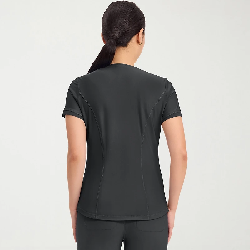 Cherokee Ck Form Womens V Neck Short Sleeve Scrub Top