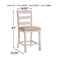 Signature Design by Ashley® Skempton 3-Piece Counter Height Dining Set