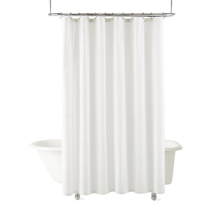 Home Expressions Dobby Stripe Shower Curtain