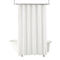 Home Expressions Dobby Stripe Shower Curtain