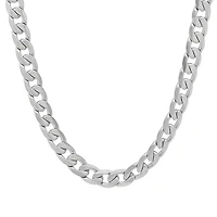 Steeltime Mens Stainless Steel Hypoallergenic 24 Inch Link Necklace