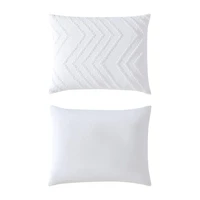 Wrangler Prarie Zig Zag Chenille Jaquard Midweight Comforter Set