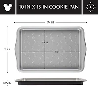 Farberware Disney Bake with Mickey Mouse 10"X15" Non-Stick Cookie Sheet