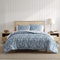 Eddie Bauer Fern Garden Microfiber Midweight Comforter Set